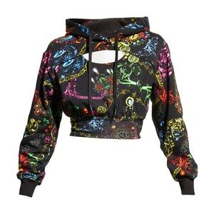 Versace Jeans Couture Black Regalia Baroque Hoodie